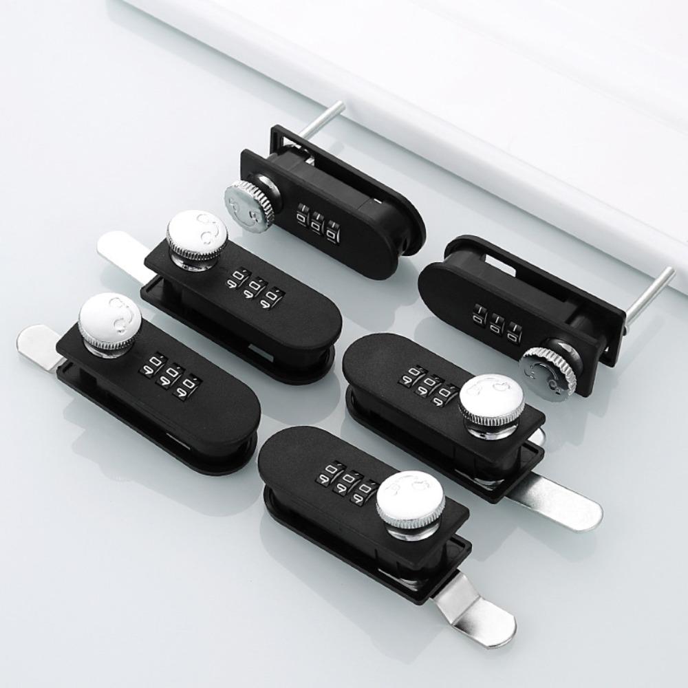 

ABS Combination Password Lock Anti-theft Security Lock New Drawer Password Lock Home Office Style 1