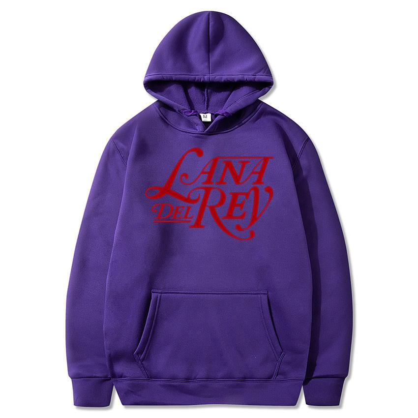 Lana Del Rey Logo Lightweight Hoodie Hoodies Men Fashion Long Sleeve Sweatshirts Women Streetwear