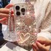 Luxury Crystal Phone Case For OPPO Reno 14 14F 13 13F 12 12F 11 11F Pro 4G 5G 3D Diamond Lollipop Bling Cover Girl's Gift