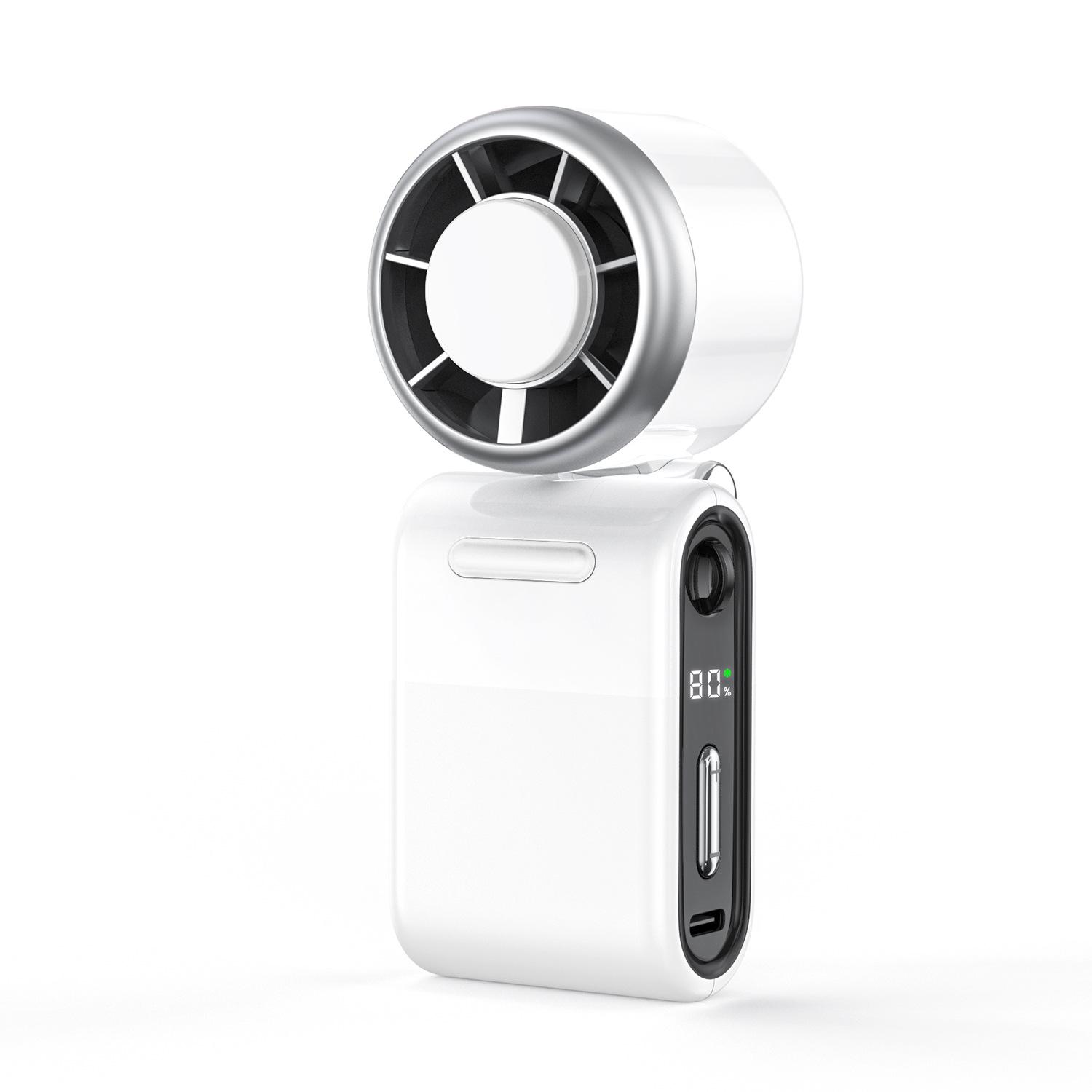 

Compact High-Speed Turbine Neck & Handheld Fan - Foldable and Portable for Outdoor Use 46x39.5x111.3 білий