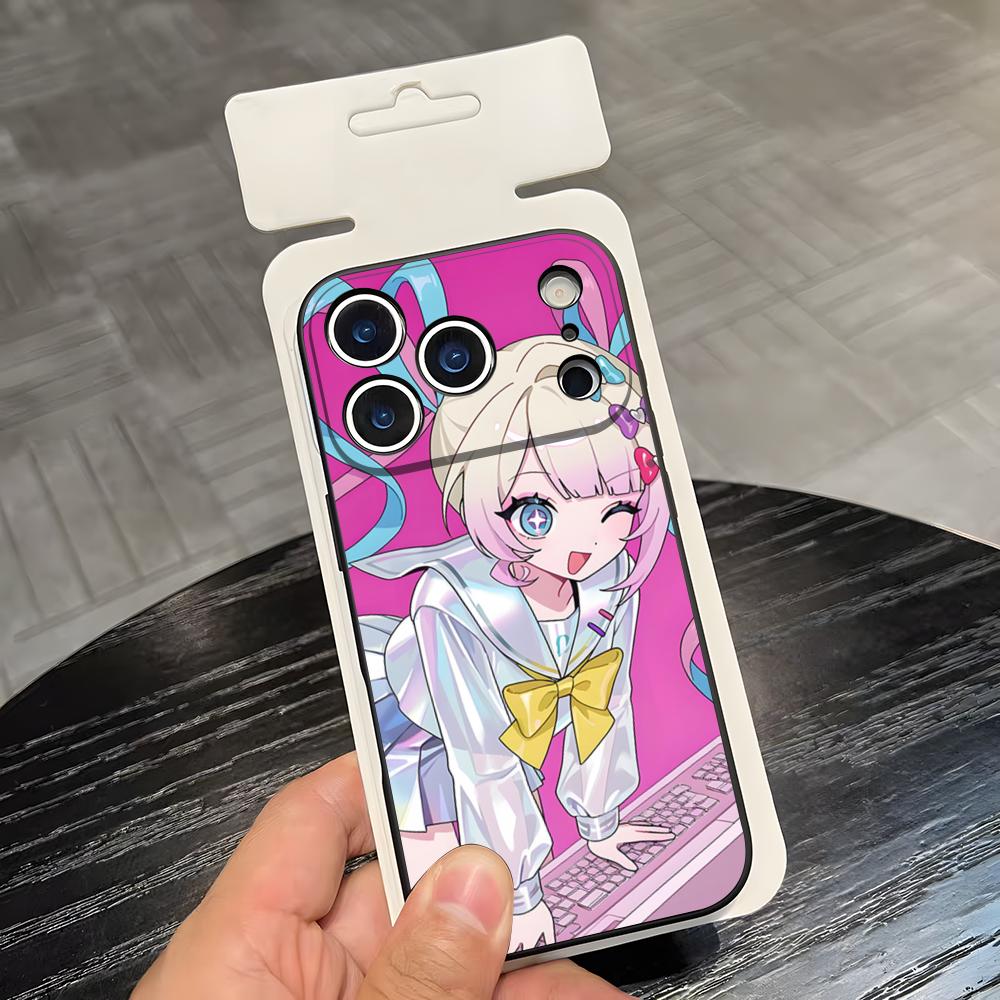 

Kawayii Needy Streamer Overload Phone Case For IPhone 17 Air 16 E Pro Max 15 14 13 Mini 12 Pro 11 Max Plus Black Soft Shell iPhone 14ProMax