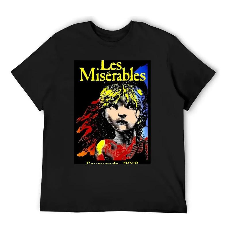 Les Miserables _ Camiseta Vintage Play, Ropa Bonita De Gran S