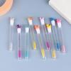 1Pcs Reusable Tube Eyelash Brush Eyebrow Brush Cute Duck Design  Rod Dust-Proof Eyelash Extension Tool Lash Mascara Wand