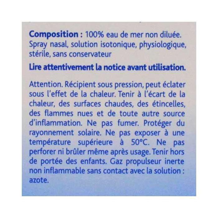 Humer Spray Nasenhygiene - 100% Meerwasser - Erwachsener (+15 Jahre) - Doppelspitze 150 ml