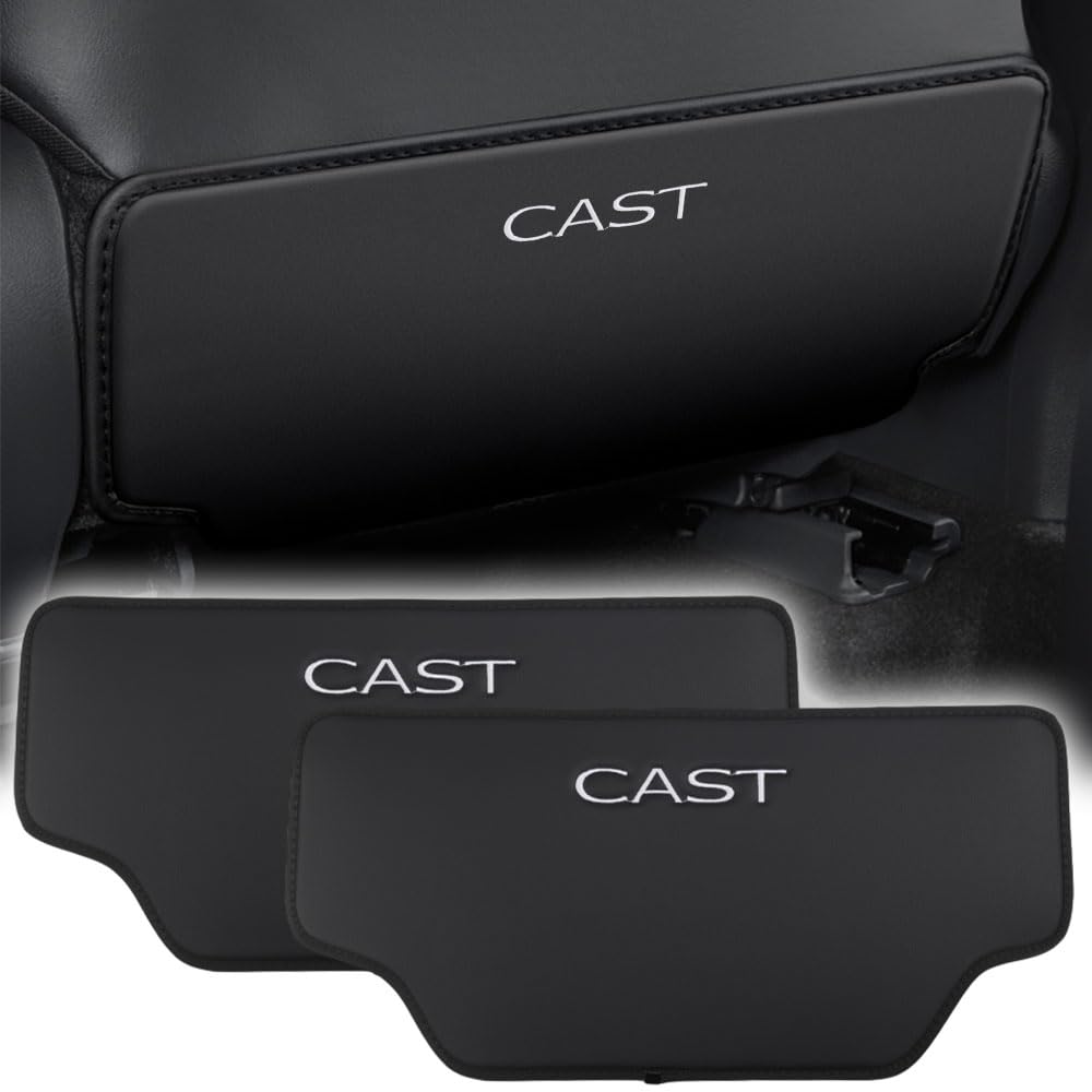 

Защитные накладки на спинки сидений из ПУ кожи XIKER для Daihatsu Cast от царапин и пятен, водостойкие, для тюнинга, на заказ, простой набор из 2 штук LA250S/LA260S, прочные, чёрный