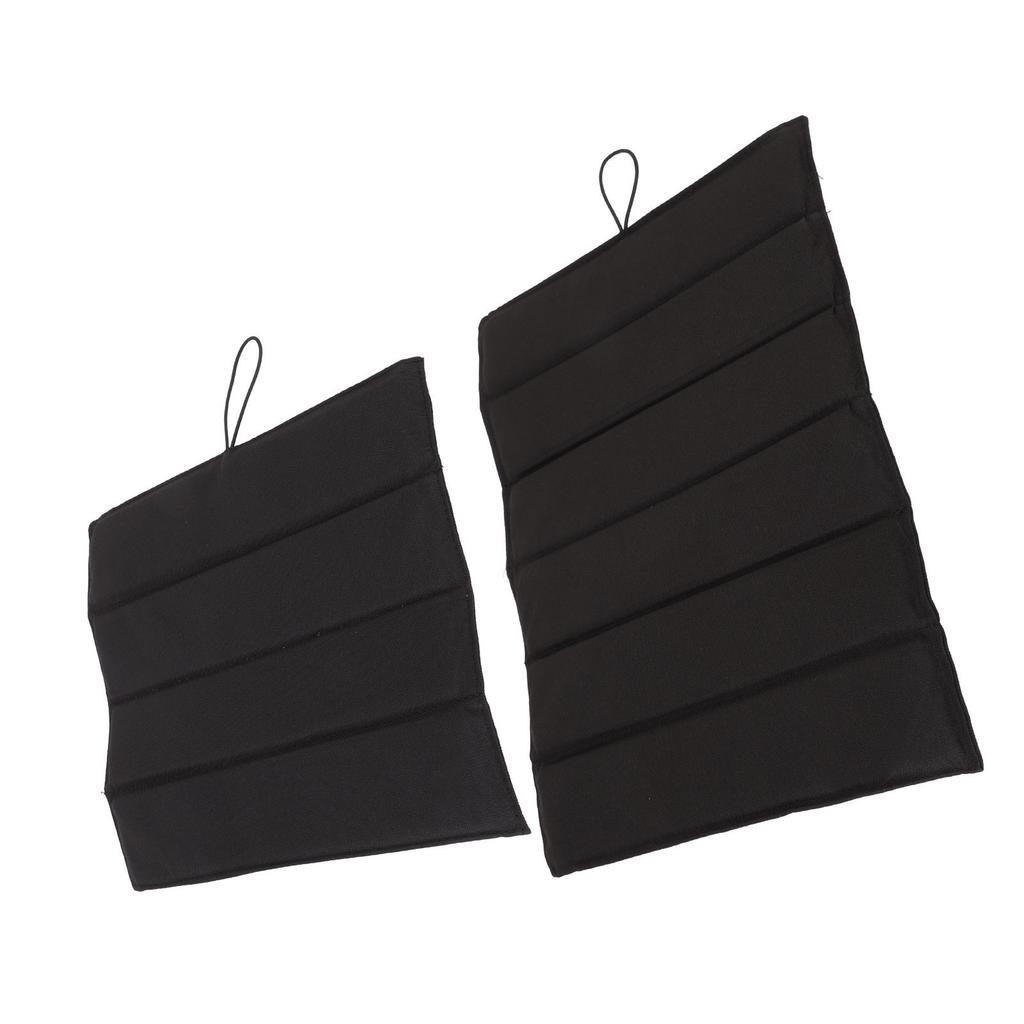 Black Portable Water Proof Picnic Mat Camping Sitting Pad Thickened Folding Small Cushion for Outdoo