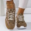 Autumn Sneakers Women Flat Casual Comfortable Shoes Fashion Versatile Lace Up Walking Women Shoes Zapatos De Mujer Tendencia