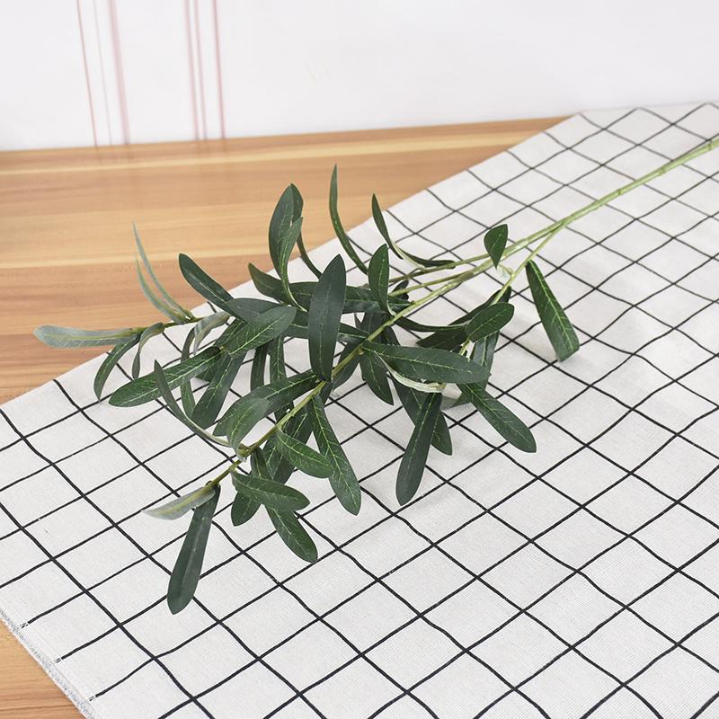 

77см Искусственные ветки оливкового дерева с плодами оливок, зеленые листья, искусственный букет растений для свадьбы, домашнего декора вазы, для вечеринки, подарок