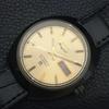 VINTAGE HMT RAJAT 8205 AUTOMATIC INDIAN MENS GOLDEN COLOR DIAL WATCH A703040-1