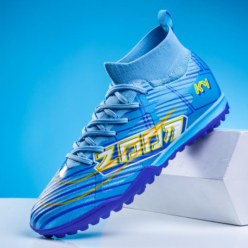 2024 Zapatos de fútbol para hombre Botas de fútbol ultraligeras de gran tamaño Zapatillas de deporte para niños Botines de fútbol AG/TF antideslizantes Botines unisex