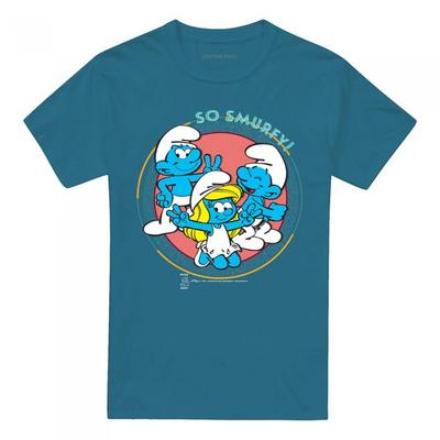 The Smurfs Unisex Adult So Smurfey! T-Shirt