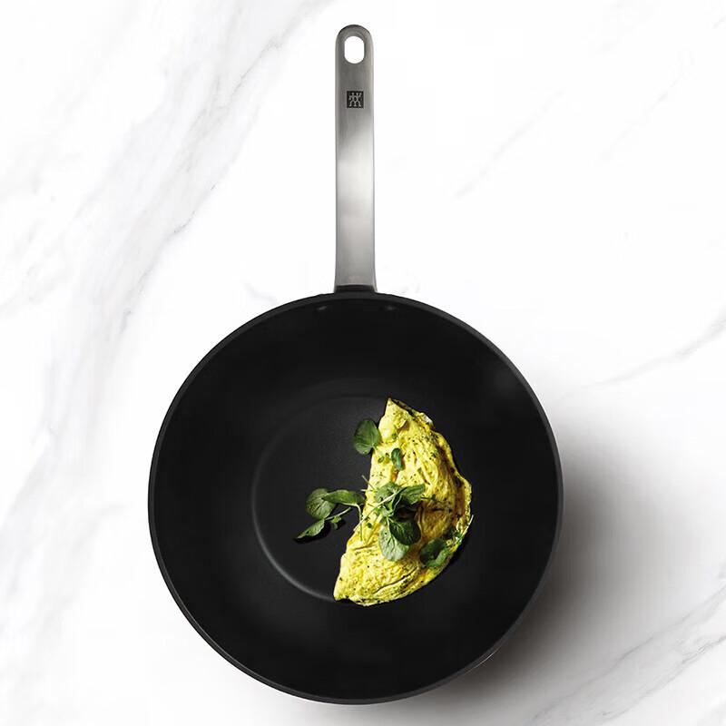 ZWILLING 30CM Titanium Alloy Chinese Wok with Lid