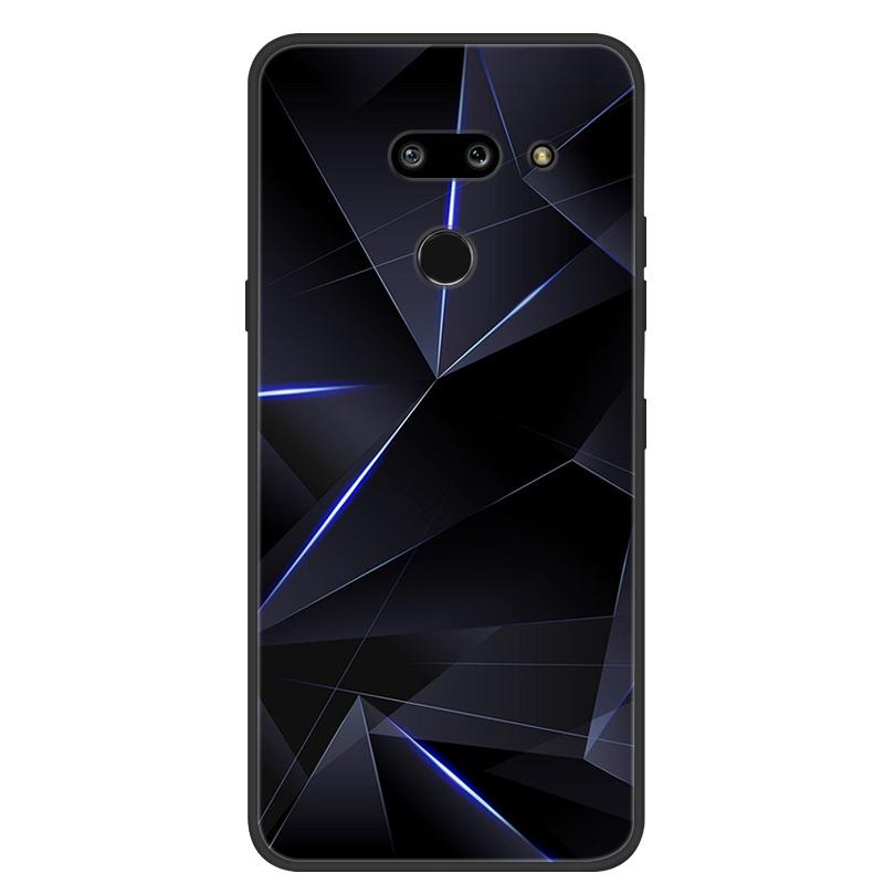 Para LG G8 ThinQ Funda Suave Silicona TPU Funda para Teléfono para LG G8 ThinQ Cubierta Trasera G8thinQ G 8 Protectora Bumper Fundas Shells