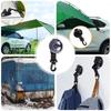 2/4 Pcs Car Tent Suction Cups Outdoor Camping Rope Powerful Suction Cup Buckle Side Tarps Tent Suckers Anchor Securing Hook