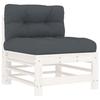 Garden Lounge - Maison Exclusive - 6 Pieces - Solid Pine Wood - Anthracite Cushions