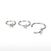 Raccon Raccoon XINGX Seamless Ring Titanium Steel Lip Ring Buckle Ear Bone Stud Fashion Sexy Ins Piercing Jewelry