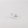 Sky Blue Topaz Gemstone 925 Sterling Silver Handcrafted Designer Ring For Mother RR-81-2