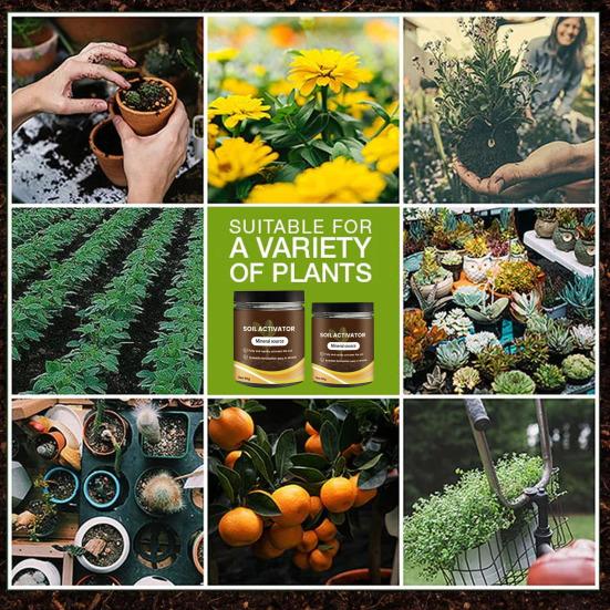 Jordaktiveringsgjødsel Jordaktivator Miljøvennlig tørkemotstand Jordforbedring Løsemiddel Hageutstyr