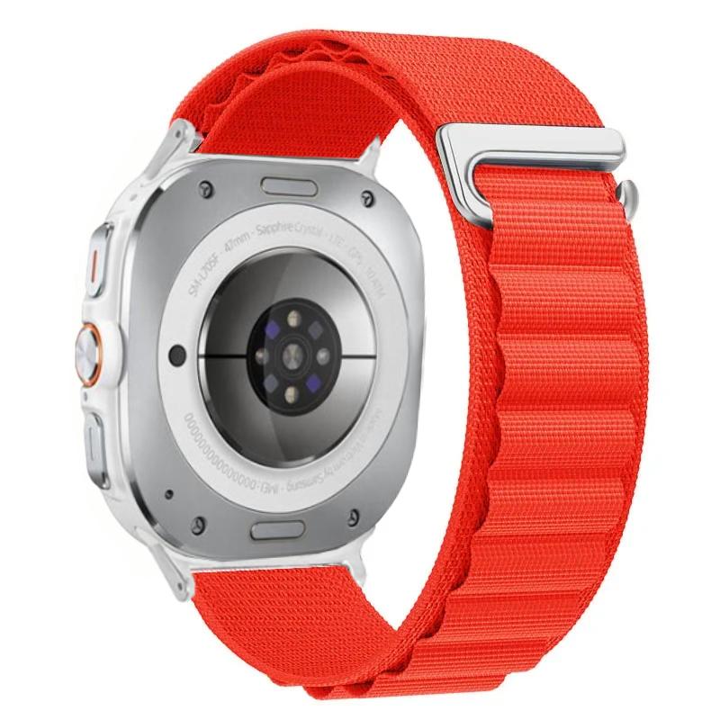 Alpine Loop Strap For Samsung Galaxy Watch 8 Ultra 47mm Band Sport Bracelet Nylon Watchband For Samsung Galaxy Ultra 2026 Belt