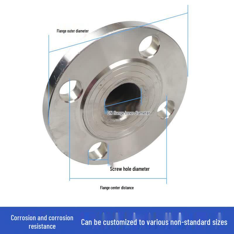 Weiruijia 304 Stainless Steel Flanged Metal Bellows Hose