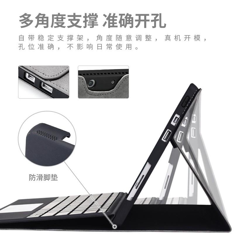 Surface Pro 8 Full Coverage Business Slim Case With Handmade Faux Leather Lightweight Protective Cover Office Travel