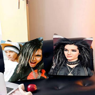 Singer B-Bill Kaulitz Pillow Gifts Home Office Furnishings Bedroom Sofa Car Cushion Cover Case 45x45cm