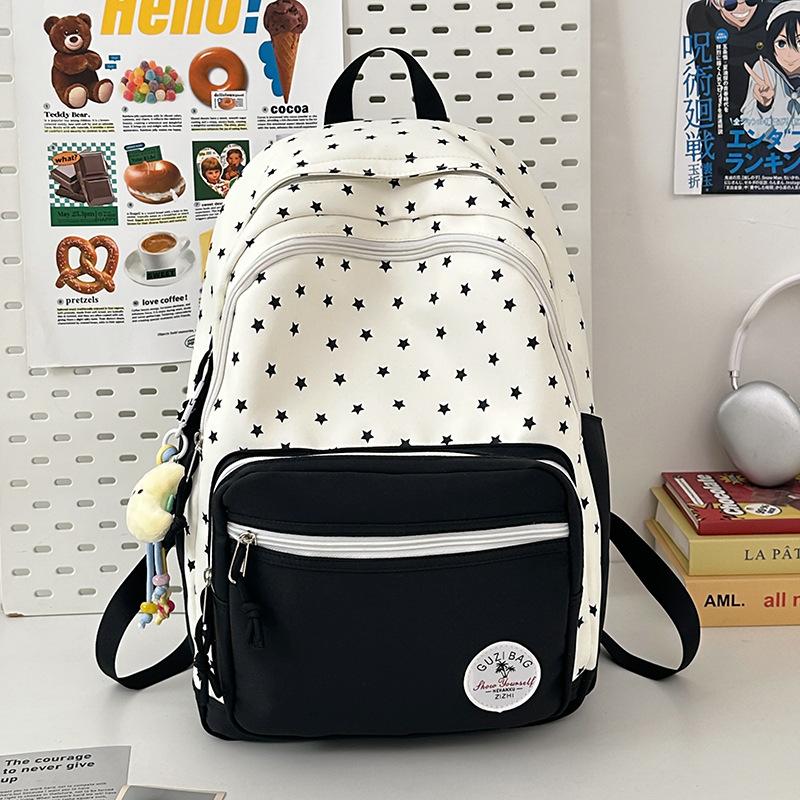 Large-capacity Backpack  New Type of Campus Casual Backpack  Simple and Versatile for High School Students  Student Computer Bag  Student Schoolbag