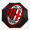 AC Milan, 1899 Automatic Opening and Closing, 8 Rib Structure Portable Umbrella, Suitable for Men and Women In All Seasons  Perfect Gift for