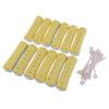 12pcs Hair Curler Clamps Hairdreser Perm Rods Styling DIY 9 X 0.8 Cm