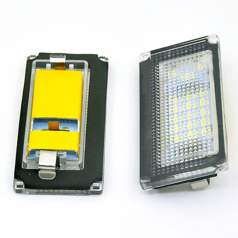 1Pair LED License Plate Light White For BMW Mini R50 R52 R53 Cooper 51247114535