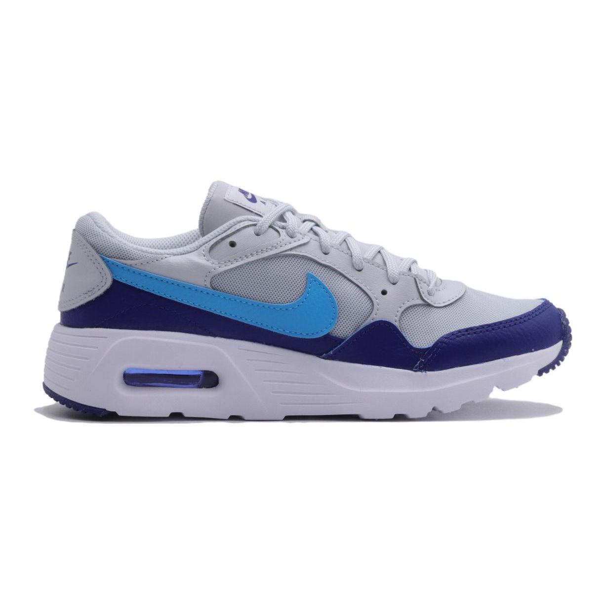 Детские кроссовки Nike Air Max SC GS Pure Platinum Blue Lightning серо-белый — фото 2