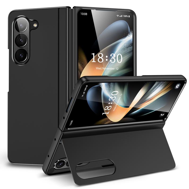 For Samsung Galaxy Z Fold 6 Case Ultimate Touch Feeling PC Bracket Folding Anti-fall Full Protection Cover For Galaxy Z Fold6