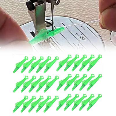 100PCS Fish-shaped Sewing Automatic Needle Threader Fast Traveler Needle Threader DIY Sewing Craft Needle Threading Tool