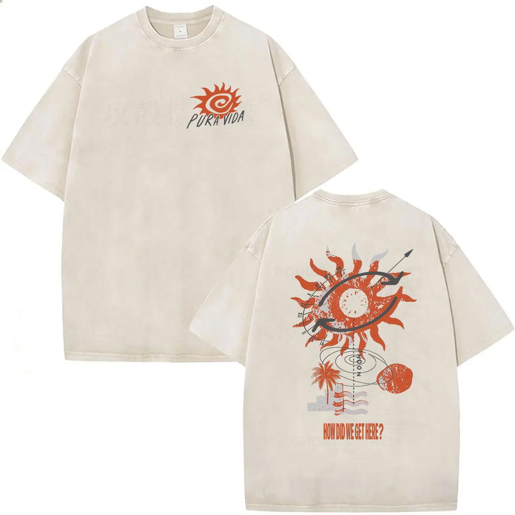 Vintage Washed Louis Tomlinson How Did We Get Here Tour 2026 New T Shirt Men Women Harajuku Fashion Oversized Tshirt Streetwear