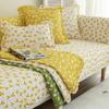 Pure Cotton Non-slip Sofa Cushion Cover – All-Season, Pastoral Style, Full Wrap