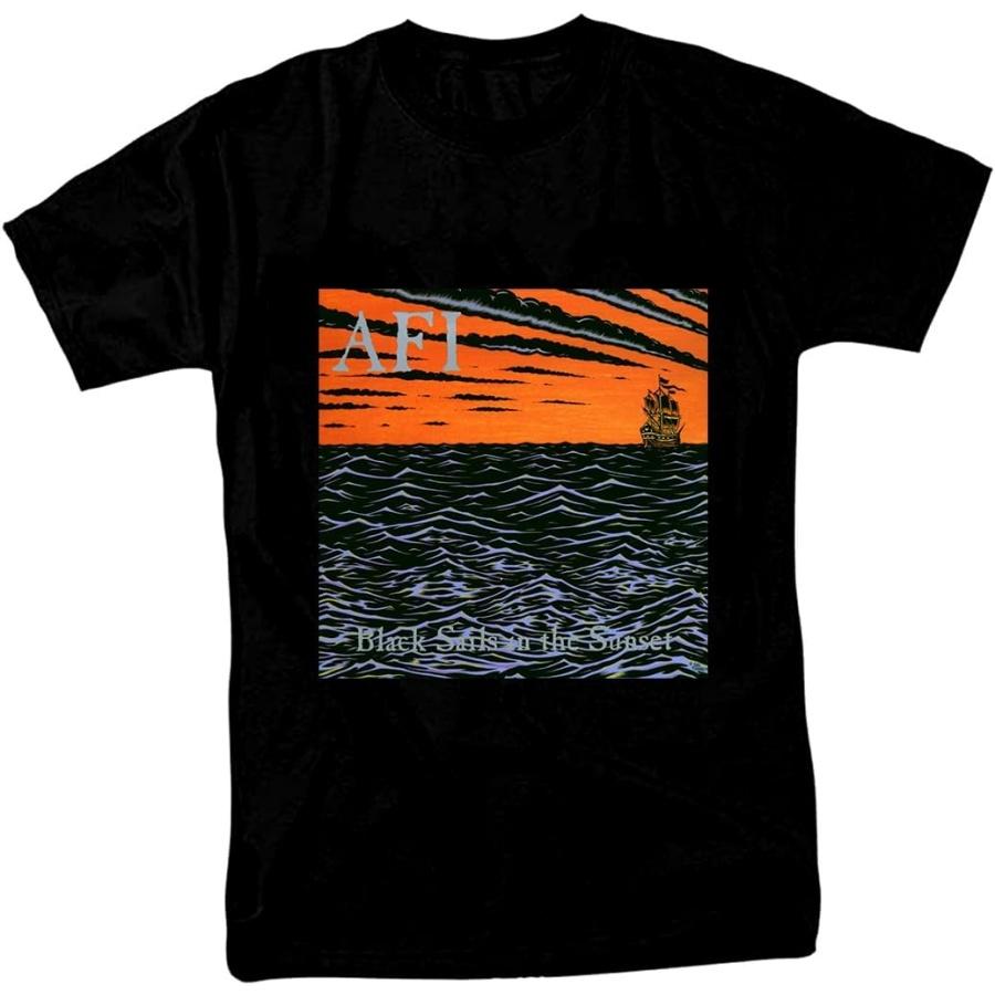 Black Sails in The Sunset Black Casual Comfort Short Sleeve Men s T-Shirt S