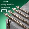 Baolian Four-Edge Sawtooth Multi-Material Drill Bit Set