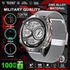 New T-REX3 1000mAh Large Battery Durable Adult Smart Watch GPS Compass Altimeter 10ATM Waterproof BT Call Sports Smartwatch Men