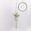 1PC Flower Pot Net Bag Plant Greening Hanging Basket Hanger Cotton Hemp Rope Handmade Cotton Rope Braided Sling