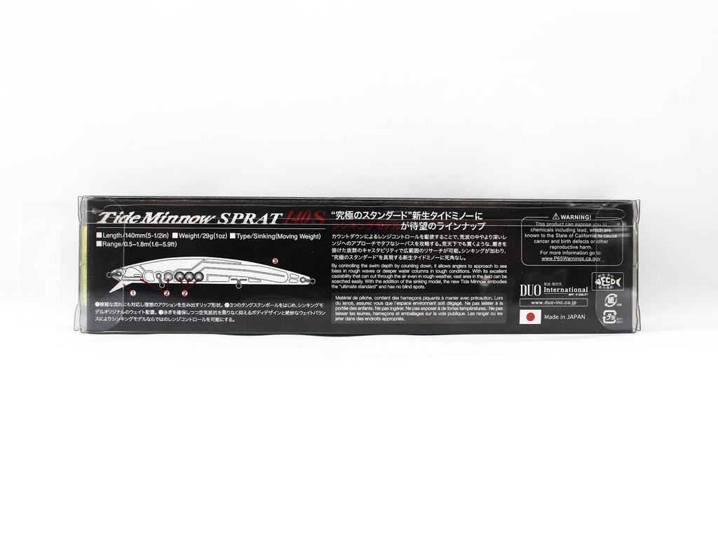 Duo Tide Minnow Sprat 140S Sinking Lure CNA0842 (0619)
