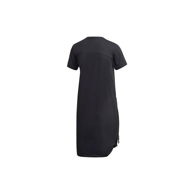 Adidas Originals Short Sleeved Dress Women's Black (Unisex) Short-Sleeved Dresses GJ6578