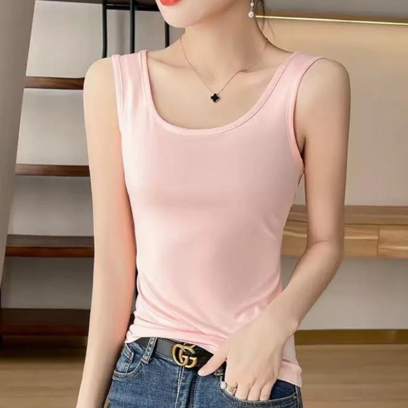 Amazon Lace Camisole Vest for Women, Summer High Elasticity, Plus Size, Outer Wear Base Shirt