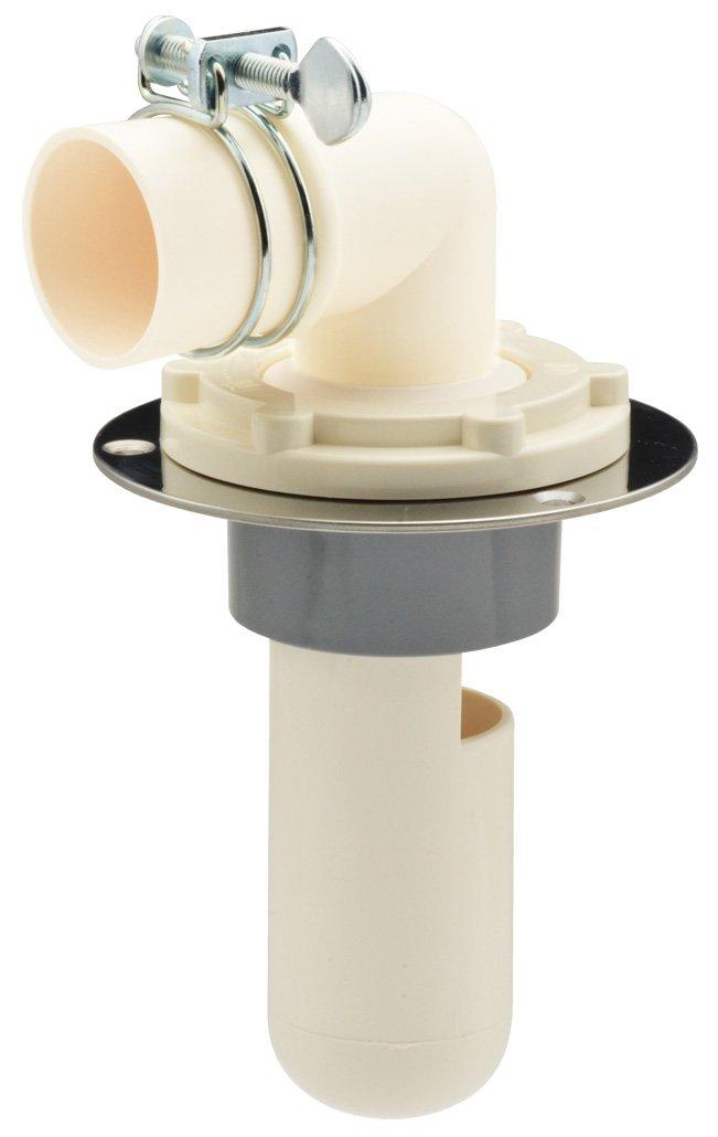 Gaona Korekamo Washing Machine Drain Trap (Odor Prevention, Insect Repellent, Compatible with 50VP/VU Pipes, Easy Installation) GA-LF004 Ivory