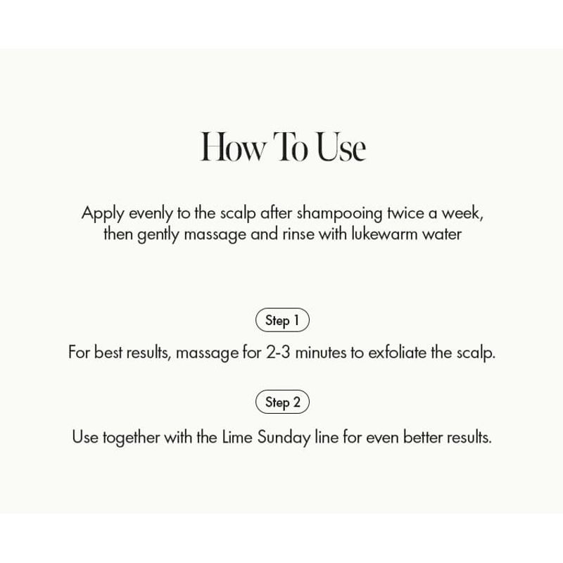 anillo Lime Sunday Refresh Hair Vinegar