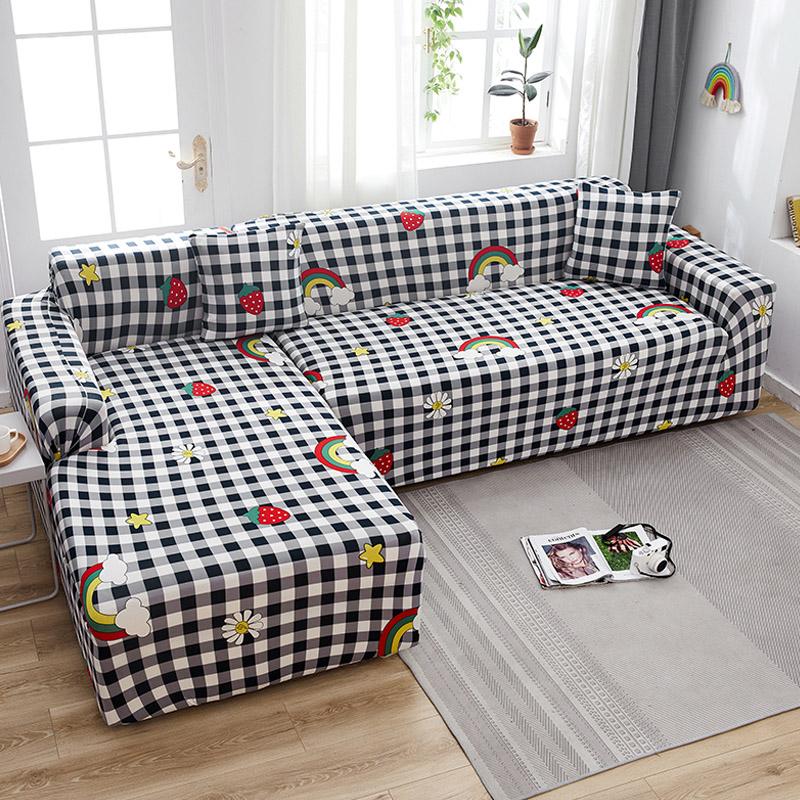 

Эластичные чехлы, секционные эластичные эластичные чехлы для диванов для гостиной, чехлы для диванов, L-образные чехлы для кресел, одинарные 1 seat sofa