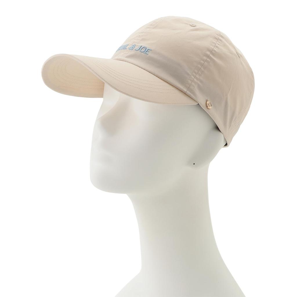PAUL JOE ACCESSOIRES Lightweight Logo Cap Deep Cap with Logo Charm 71002 White [Moonbat] & Women's
