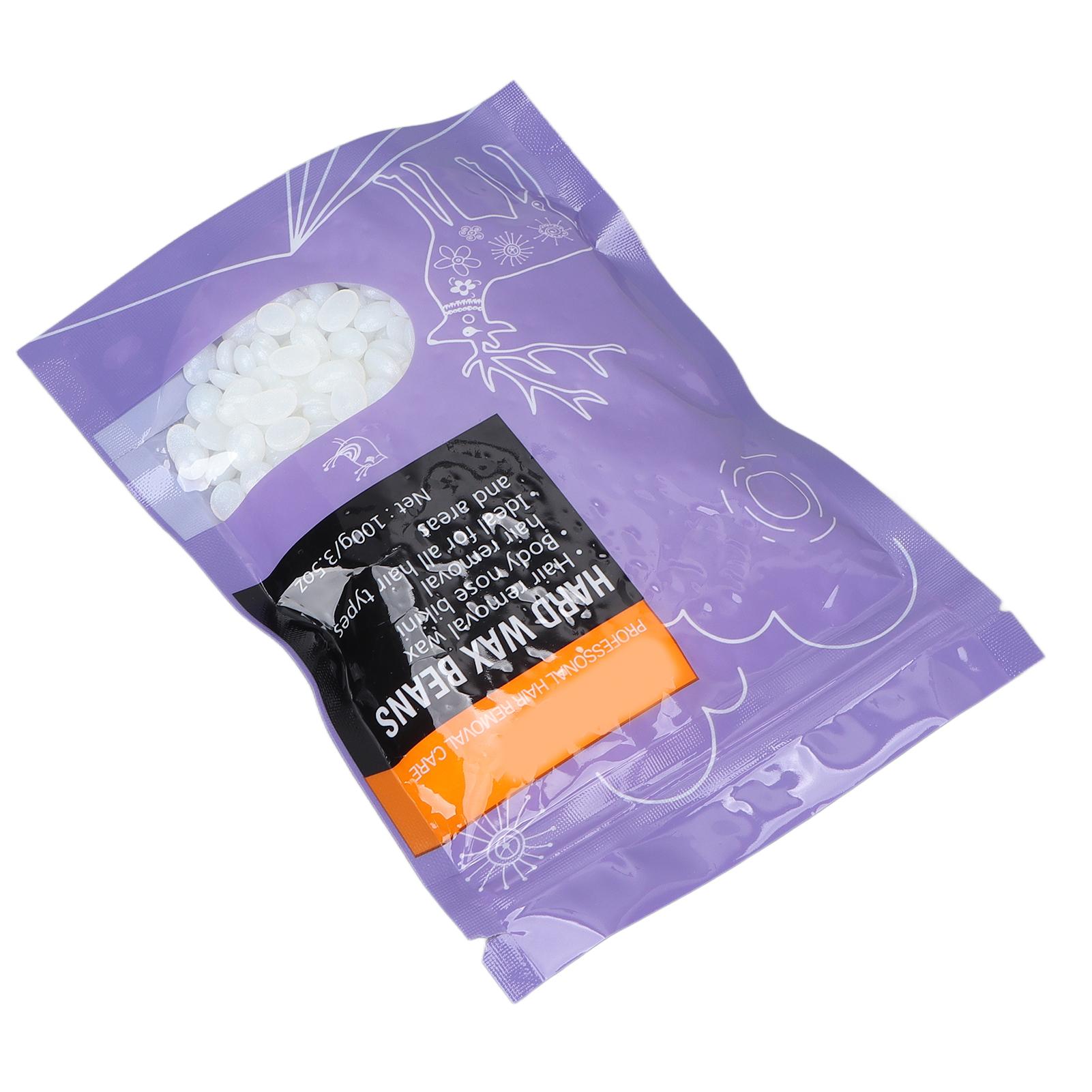 

Hair Removal Wax Bean Strong Viscosity Depilatory Wax Bead Hard Wax Bean for Hands Feet Armpits
