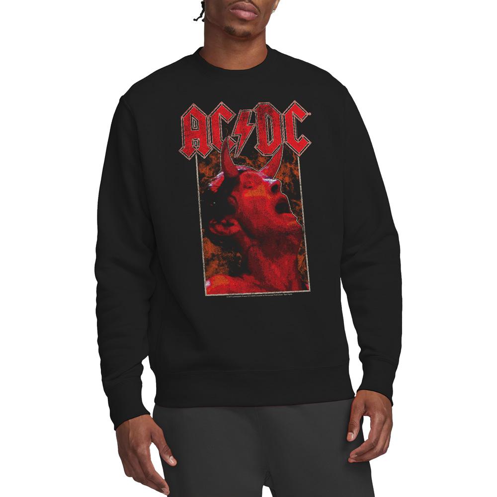 AC/DC Unisex Adult Horns Sweatshirt