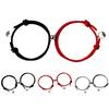 2Pcs Adjustable All-match Magnet Couple Braided Bracelet Fashion Jewelry