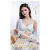 Polka Dot Bow Sweet Ballet Style No Wire Bra For Women